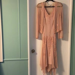 Formal dress with matching shoes